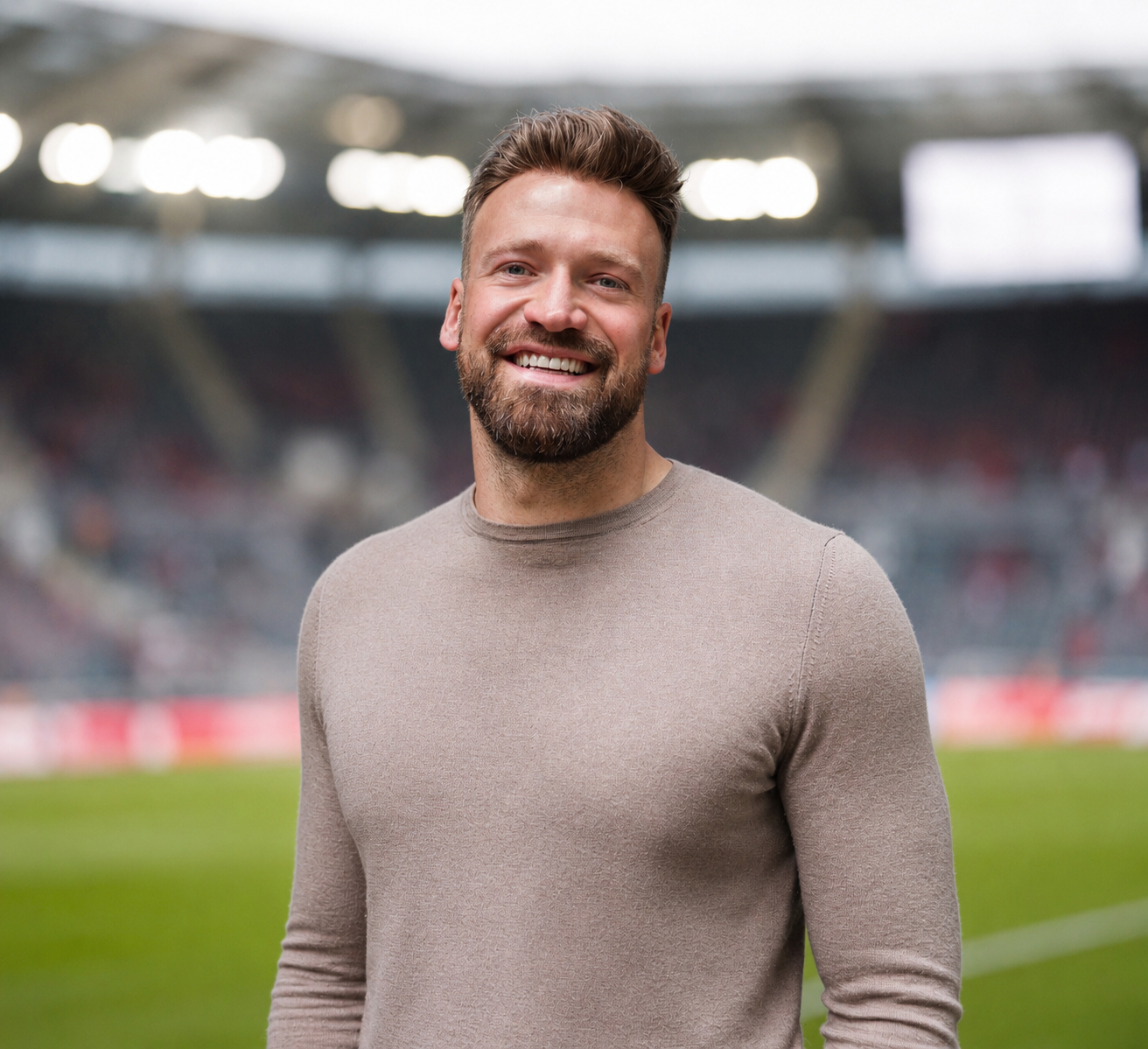 Lennart Müller im Stadion